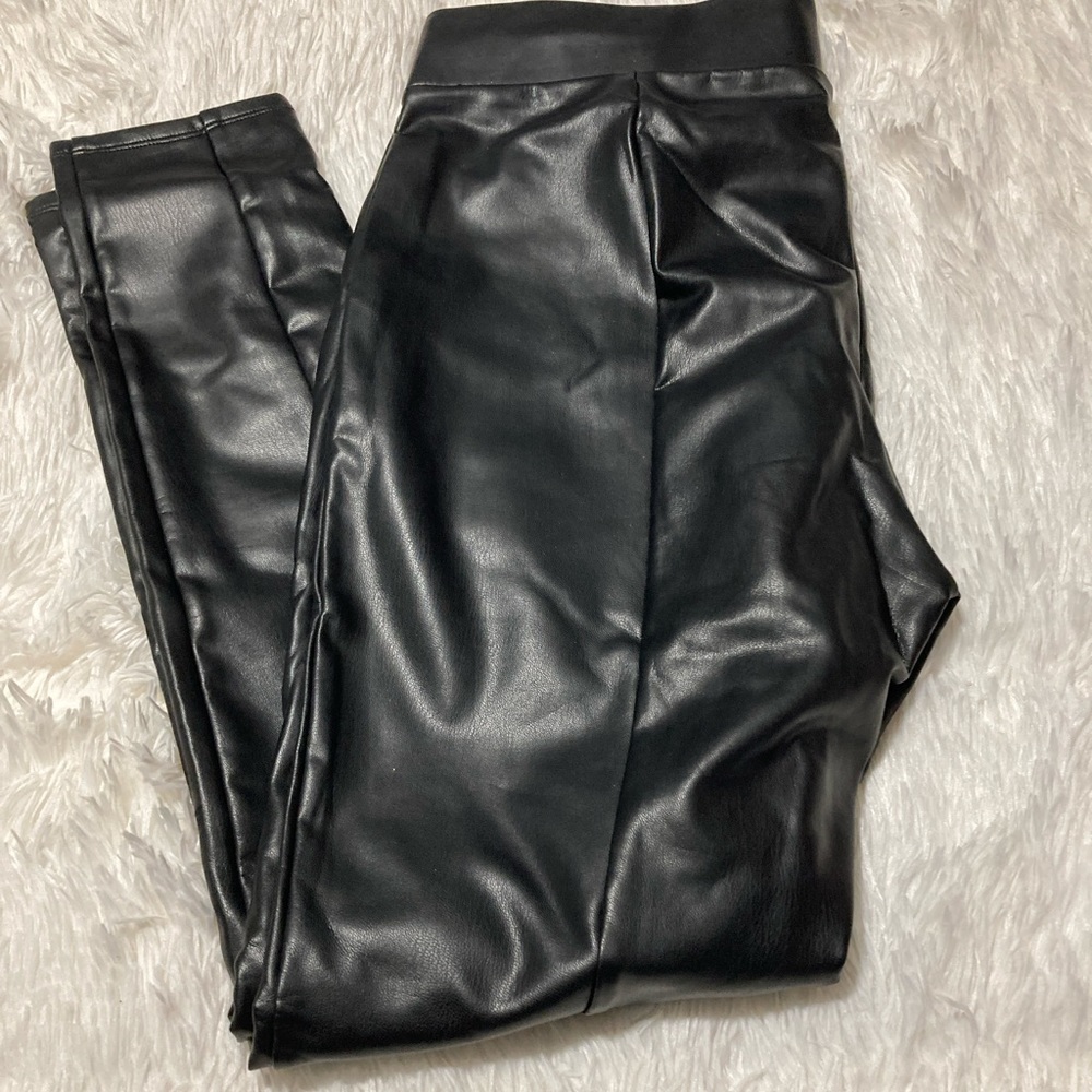New with tags, Loft faux leather leggings